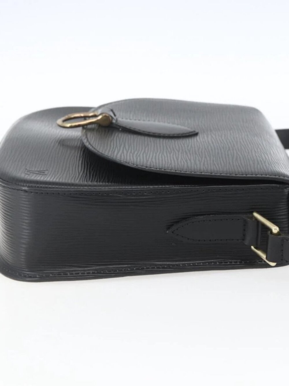 LOUIS VUITTON Epi Saint Cloud GM Shoulder Bag Black Noir - Picture 5 of 16